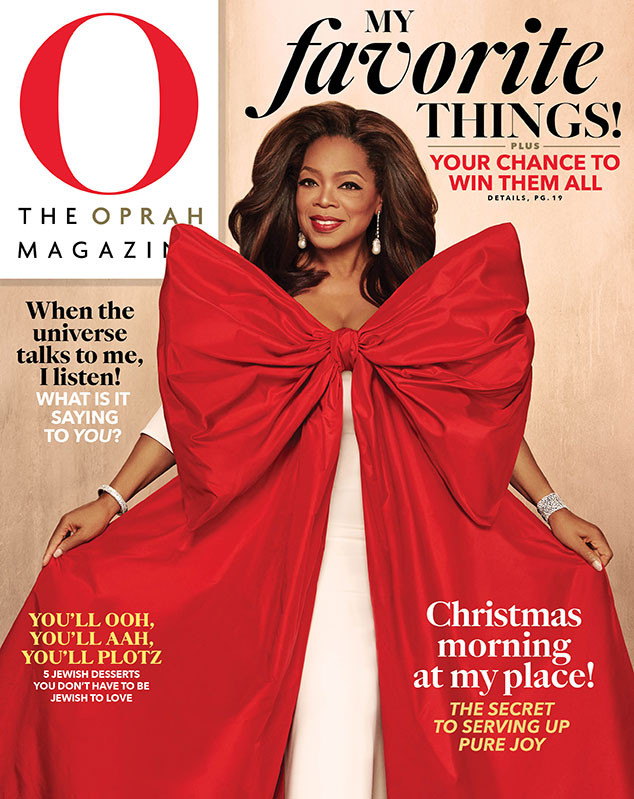 Oprah Winfrey, Oprah Magazine December 2019